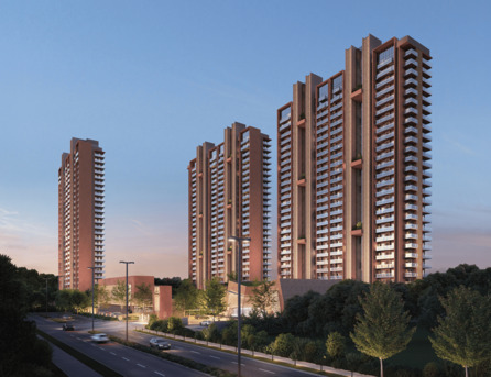 Gurgaon, Real Estate For Sale, 3 BR,  2450 Sq. Meter,  Eldeco Terra & Sol Gurgaon &ndash; Luxury 3 & 4 BHK Flats In Sector 80 Gurgaon Near NH-48