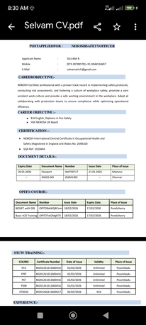 Manama, Job Seekers, Safety Officer