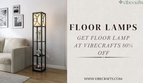 Noida, Household Items, INR 8499,  Floor Lamps &ndash; Elegant Lighting By Vibecrafts