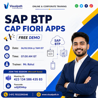 Hyderabad, Lessons Offered, SAP BTP CAP Fiori Free Demo May 9 &ndash; Career Boost