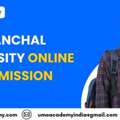 Uttaranchal University Online BBA Admission