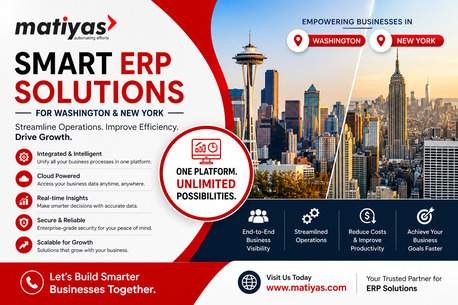 New York, ERP, Trusted ERP Developers In New York For Custom Solutions