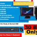 BHD 30,  HP Computer Sets Dual Core 5600 2.80Ghz 3.5GB Ram 500HHD 30BD Only