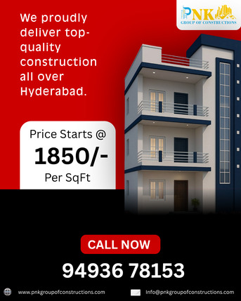 Hyderabad, Construction, Best Construction Company In Hyderabad