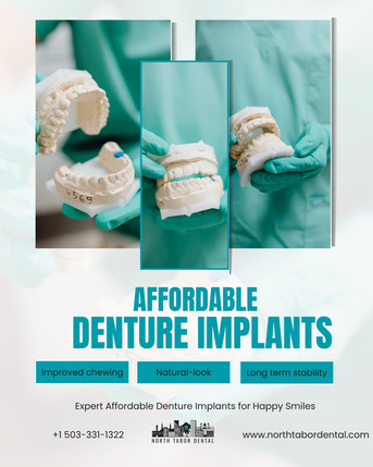 Washington DC, Health, Where To Get Affordable Denture Implants In Portland ?