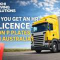 HR Licence On P Plates In Australia Explained