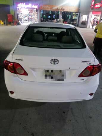 Riyadh, Vehicles, Cars & Trucks , SAR 25000,  Toyota Corolla,  2009,  Automatic,  300 KM,    FOR SALE