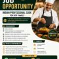 Indian Professional Cook For VIP Family (Saudi Arabia 🇸🇦)