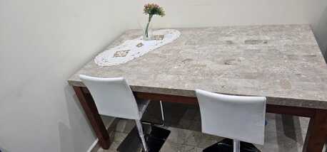 Al Rehab, Furniture, SAR 400,  Home Center Marble Top Dining Table