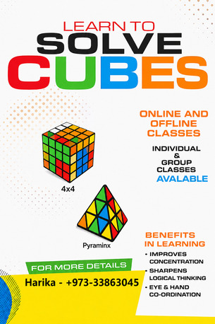 Umm Al Hassam, Lessons Offered, 4x4 Rubik