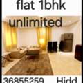 BHD 230/month,  1 BR,  Flat 1bhk Unlimited F.furnished Hidd