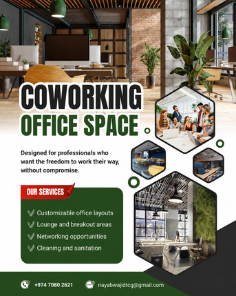 Doha, Business, Premium Coworking Spaces For Modern Professionals