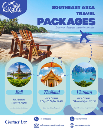 Ghaziabad, Travel, Affordable Southeast Asia Trip 2026 &ndash; Bali, Thailand & Vietnam Under $50/Day