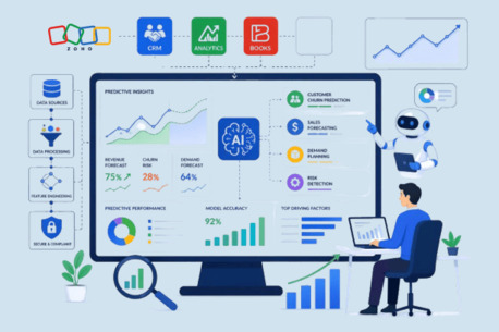 Jaipur, Software, AI Predictive Analytics Solutions By Zoho Partner | Zentix Software