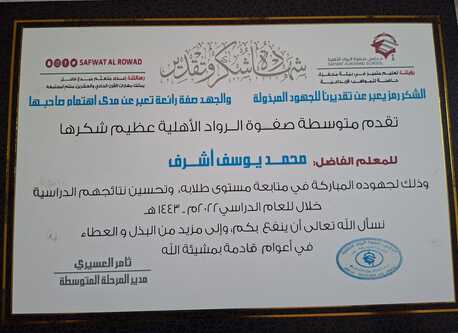 Al Faiha, Childcare Job Seekers, Private Lessons Are Available ( 0593647900 )