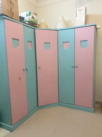 Al Rabwah, Furniture, SAR 850,  Children Wardrobe, Bed Frame With Mattress