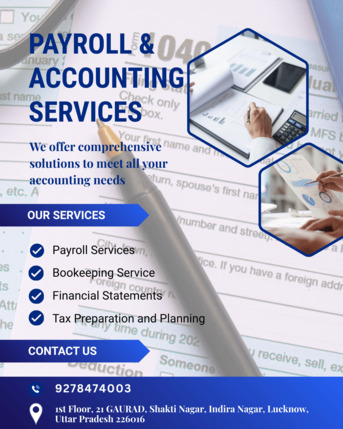 Lucknow, Accounting, Payroll & Accounting For Growing Businesses
