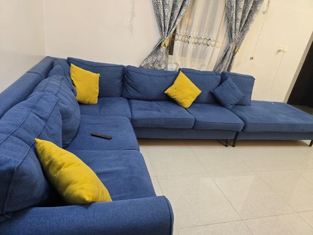Dammam, Furniture, SAR 350,  Large Sofa Set, Used, Fair Condition