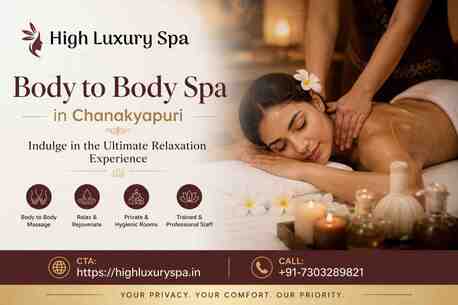 New Delhi, Health, Rejuvenating Body To Body Spa In Chanakyapuri | High Luxury Spa Near You