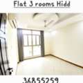 BHD 290/month,  3 BR,  Flat 3 Rooms Hidd Semi Furnished