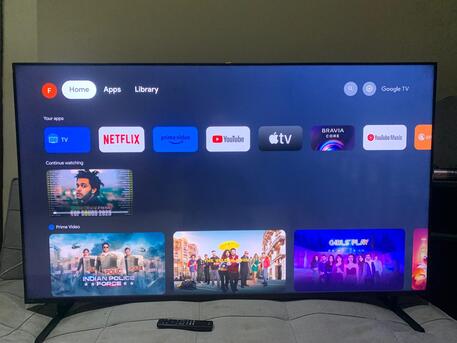 Khobar, Appliances, SAR 2800,  Sony Led 65 Inch 4K Full Array Tv 120HZ