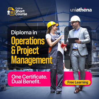 Hyderabad, Lessons Offered, Free Operations & Project Management Diploma | UniAthena