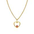 Buy 1 Gram Gold Locket Design Online | CMR Jewellery