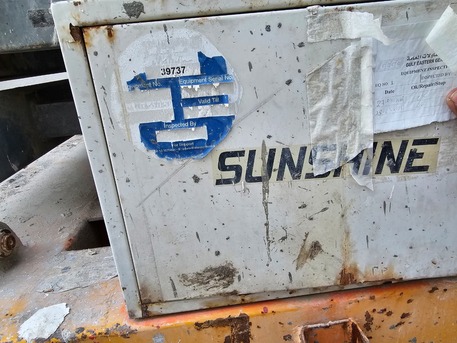 Madinat Al Ummal, Heavy Equipment, SAR 14000,  SALE; Heavy Duty Scissor Lift (Khusheim/SJY) - 380V Industrial Power
