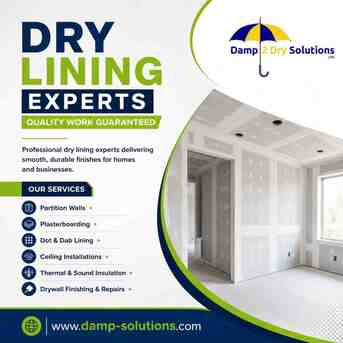 London, Construction, Trusted Dry Lining Specialists &ndash; Call Today
