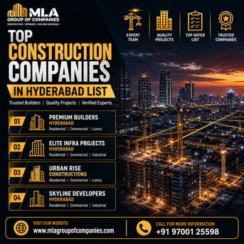 Hyderabad, Apartments, Flats, Houses & Villas, Top Construction Companies In Hyderabad Services