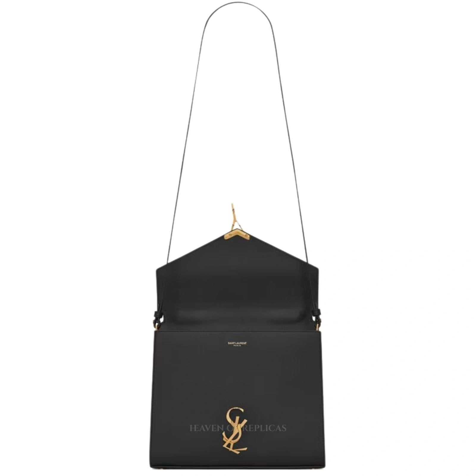 New York, Clothing & Accessories, USD 456,  CASSANDRA Medium Top Handle Bag In Grain De Poudre Embossed Leather Knockoff &ndash; YSL-001