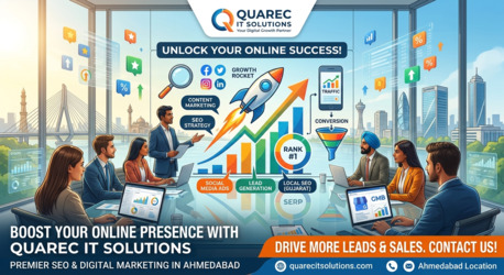Ahmedabad, Web Design & Development, Best SEO & Digital Marketing Agency In Ahmedabad | Quarec IT Solutions