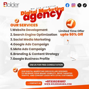 Manama, Marketing, Bolder Arabia Are Offering Affordable Services Across Bahrain And GCC