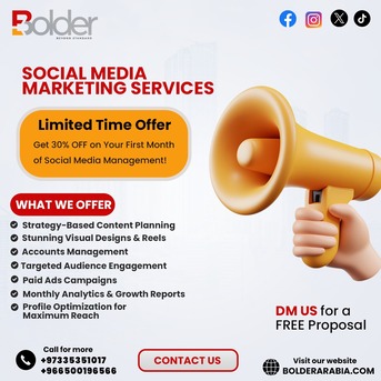 Manama, Marketing, Bolder Arabia Are Offering Affordable Services Across Bahrain And GCC