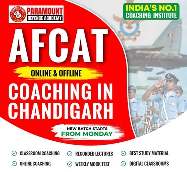 Chandigarh, Education, AFCAT Coaching In Chandigarh By Paramount Defence Academy