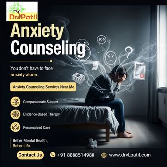 Pune, Counseling, Anxiety Counseling Services Near Me | Expert Anxiety Counseling