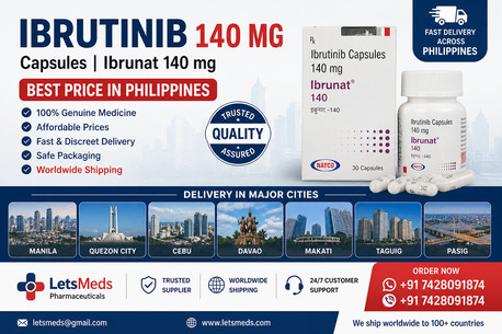 Manila, Health & Beauty Items, PHP 1,  Ibrutinib 140 Mg Capsule Price Philippines In Manila And Cebu