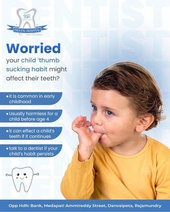 Kurnool, Dental, Worried About Your Child&rsquo;s Thumb Sucking Habit?