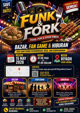 Riyadh, Events, Reserve Your Date For Funk & Fork