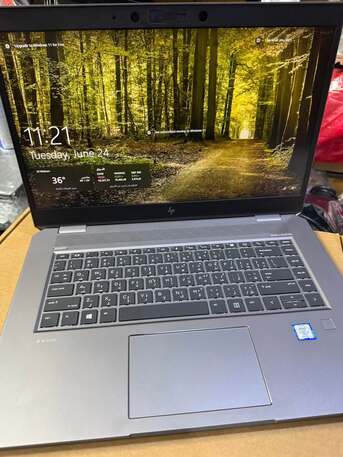 Riyadh, Computers, SAR 1500,  HP ZBook - I7-8th- 4GB Graphics (16GB RAM/512 SSD) 15.6 Inch