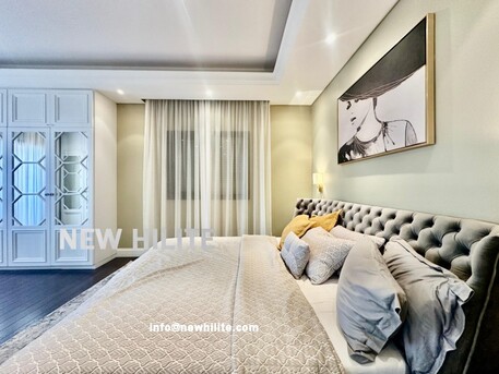 Salmiya, Apartments, Flats, Houses & Villas, KWD 3000/month,  Furnished,  3 BR,  Spacious 3-Bedroom Seaview Apartment With Private Pool