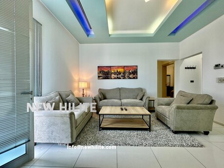 Salwa, Apartments, Flats, Houses & Villas, KWD 500/month,  Furnished,  2 BR,  Furnished Rooftop 2-Bedroom Apartment With Terrace For Rent In Salwa