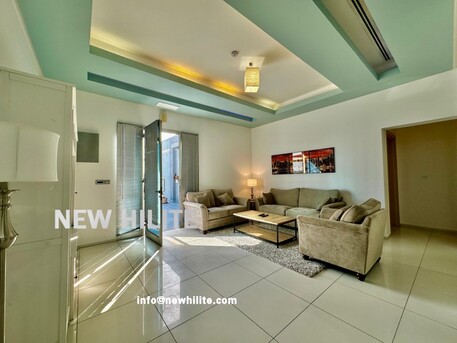 Salwa, Apartments, Flats, Houses & Villas, KWD 500/month,  Furnished,  2 BR,  Furnished Rooftop 2-Bedroom Apartment With Terrace For Rent In Salwa