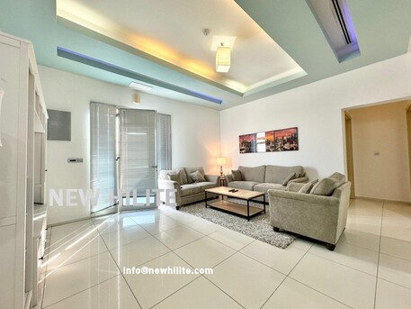 Salwa, Apartments, Flats, Houses & Villas, KWD 500/month,  Furnished,  2 BR,  Furnished Rooftop 2-Bedroom Apartment With Terrace For Rent In Salwa