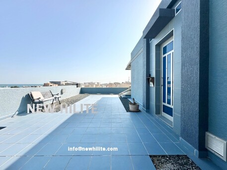 Salwa, Apartments, Flats, Houses & Villas, KWD 500/month,  Furnished,  2 BR,  Furnished Rooftop 2-Bedroom Apartment With Terrace For Rent In Salwa