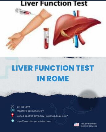 Rome, Medical, Liver Function Test In Rome