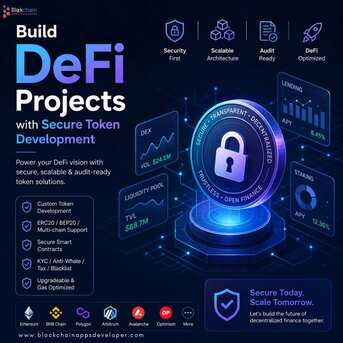 San Francisco, Business, Build DeFi Projects With Secure Token Development