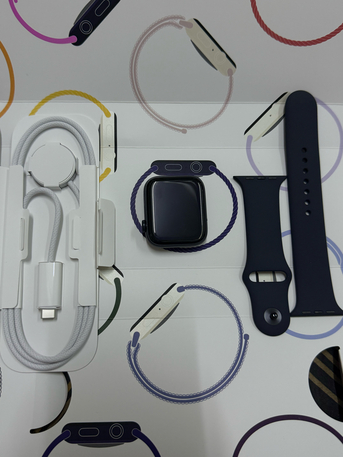 Jeddah, Electronics, SAR 1030,  Apple Watch SE (3rd Gen) GPS, 44mm &ndash; Midnight Aluminium Case With Midnight Sport Band (S/M