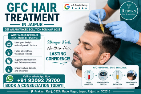 Jaipur, Health & Beauty Items, INR 5000,  GFC Hair Treatment In Jaipur - Advanced Hair Loss Solution