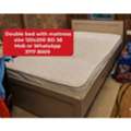 BHD 37,  🌍🌐Doubl Bed With Mattress In Good Condition For Sale With Delivery